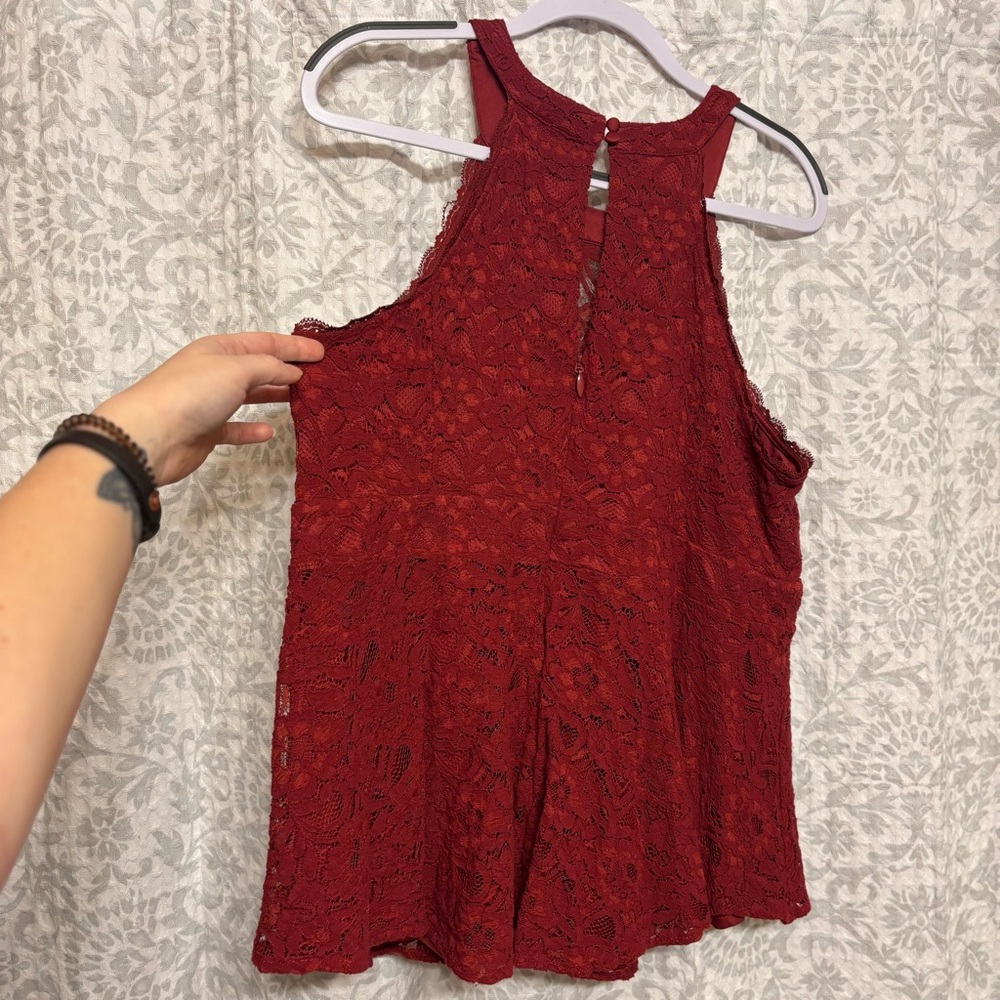 Women’s Torrid Red Tank Top Size 2 - Picture 9 of 10